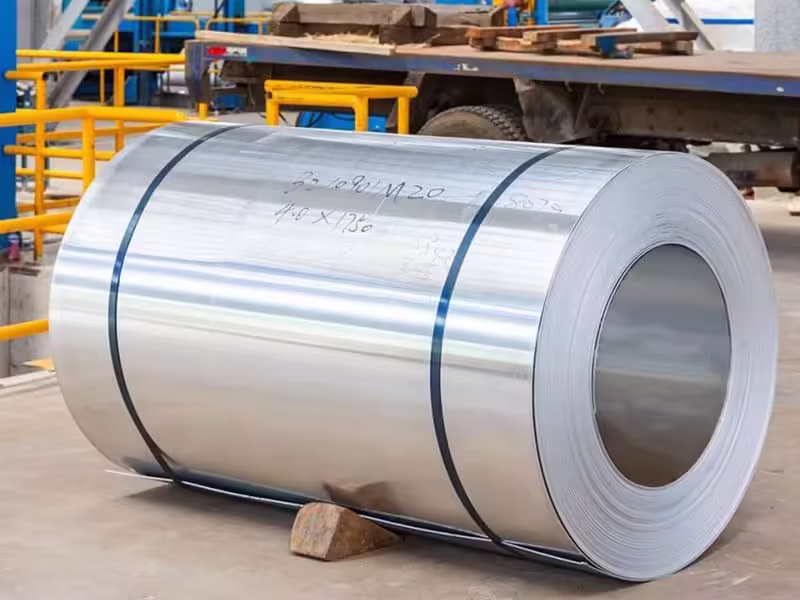 201 superfície de bobina de aço inoxidável
