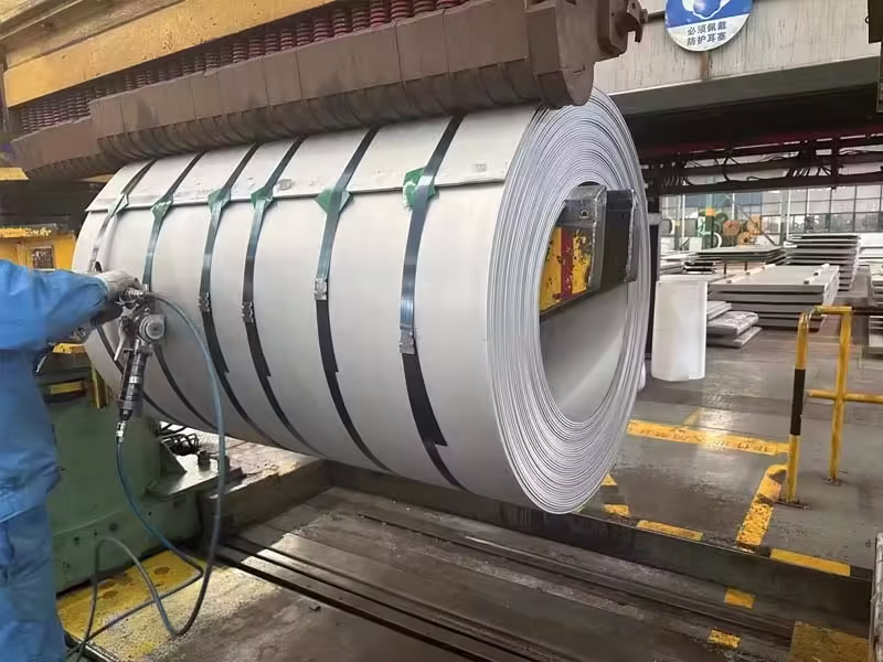 Rakitan kumparan baja tahan karat 2205