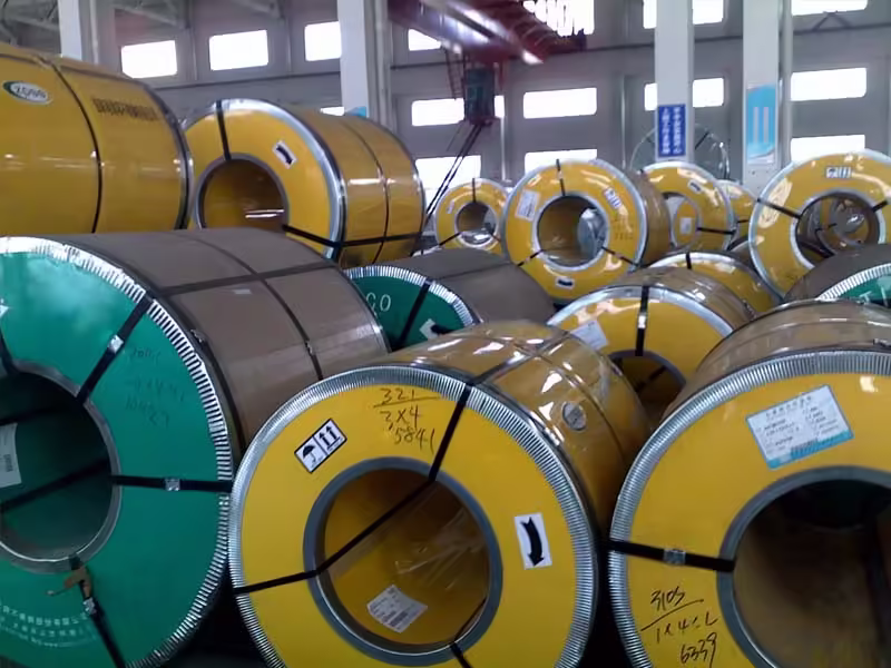Kemasan kumparan baja tahan karat 2205