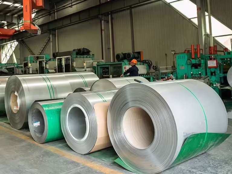 Gudang kumparan baja tahan karat 310s