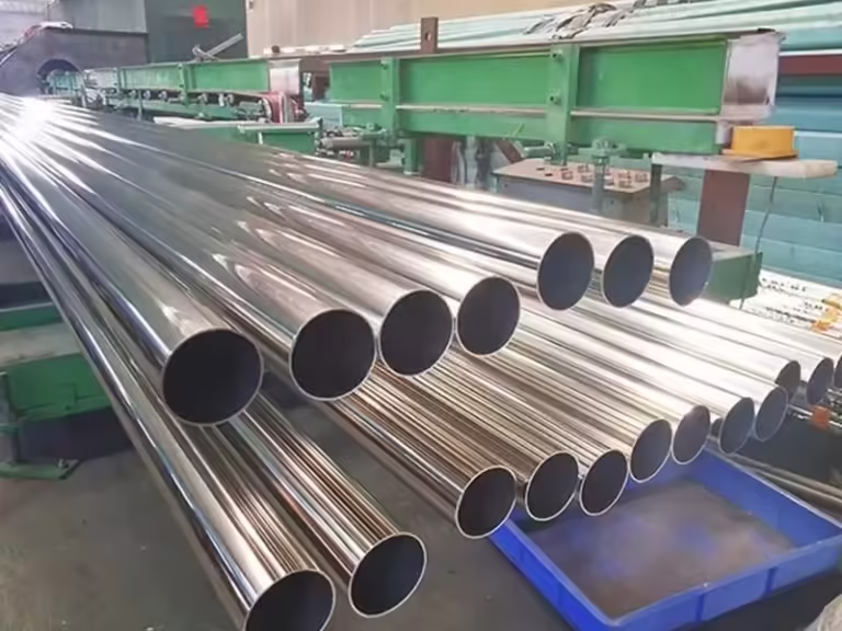 Tubo de acero inoxidable 316 para decoración.