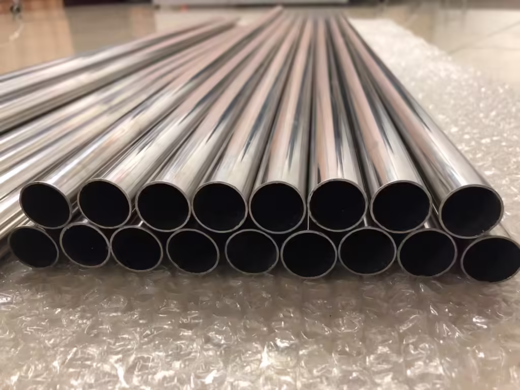 Entrepôt de tuyaux en acier inoxydable 316