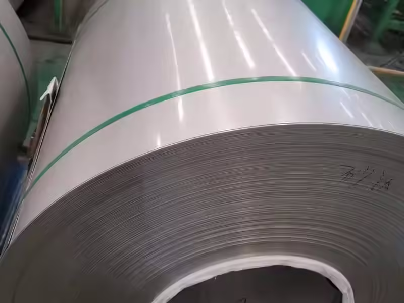 Détail de la bobine en acier inoxydable 321