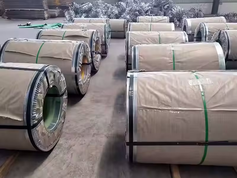 Kemasan kumparan baja tahan karat 904L