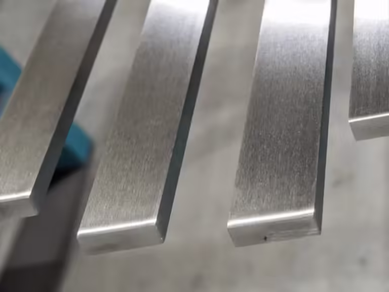 Forma plana de barra de acero inoxidable