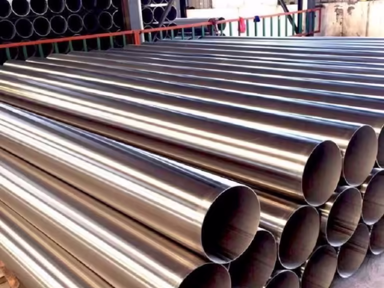 Detalles de tubería grande de acero inoxidable 301