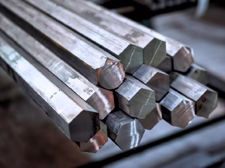 stainless steel hex bar details
